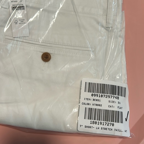 NWT J. Crew 7" stretch chino short - Picture 12 of 12